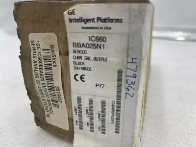GE Fanuc IC660BBA025N / IC660BBA025N1 GENIUS Curr SRC Output Stock K-2115