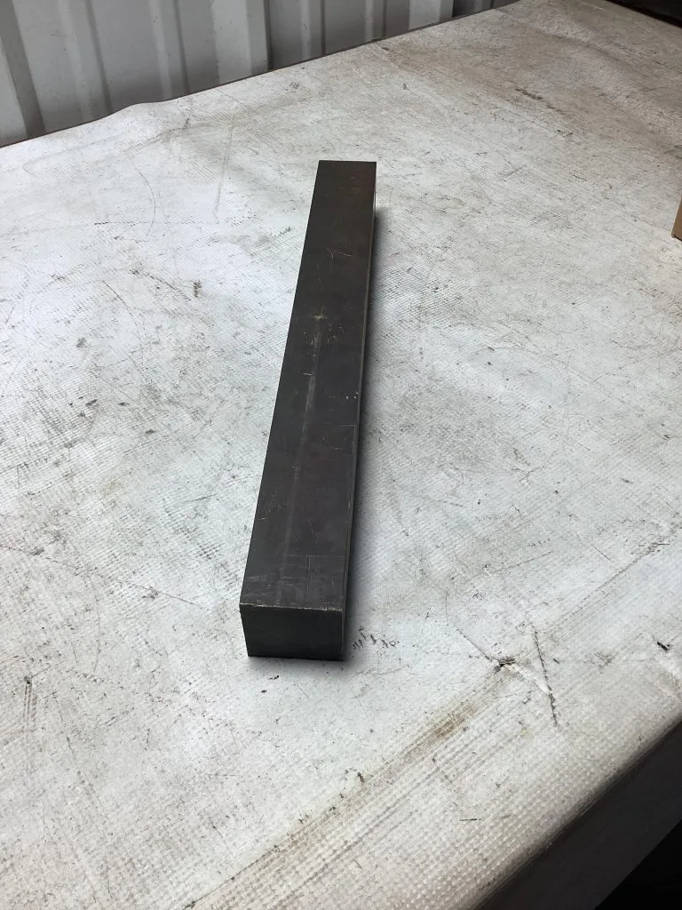 C360 Machined Brass; Lathe Stock Bar: 18″ X 2″ Square Brass Bar