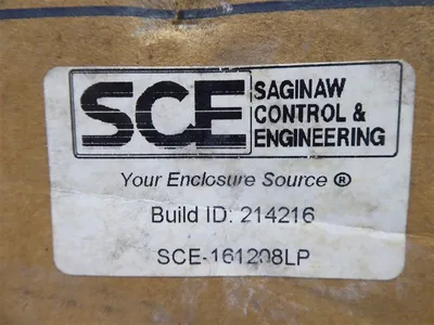 Saginaw Control & Engineering SCE-161208LP Type 12 Enclosure 214216 New NIB
