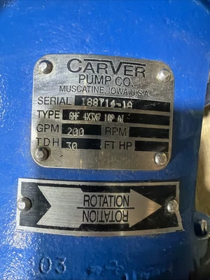 NEW Carver GHF 4x3x7 10P AI