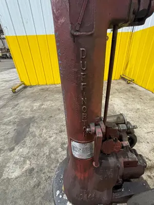 (2) 100 TON DUFF NORTON MODEL #144-CMJ AIR MOTOR JACKS, 30" LIFT: YOBRO #24192