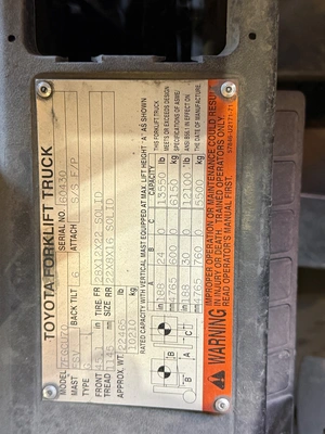 TOYOTA 7FGU70 Forklift Trucks | Michael Meyer (3)