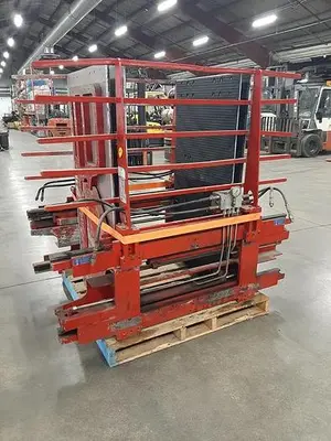 USED BOLZONI CARTON CLAMPS