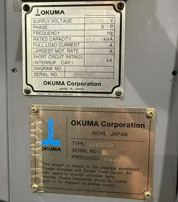 USED 2011 OKUMA SPACETURN LB 3000 EX MYW 800