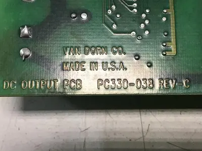 USED VAN DORN PC330-038