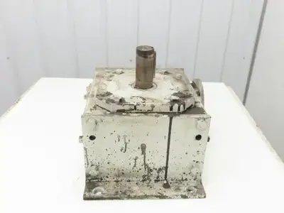 Grove Gear VLMQ1525-6 Flexaline Gearbox 50:1 Reducer 35rpm Vertical Output 56C