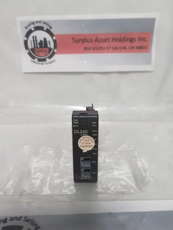 Used AUTOMATIONDIRECT DL240 CPU Industrial Controls Ohio US | Surplus Asset Holdings #1364074