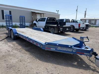 Used 2023 DIAMOND C LPX UTILITY TRAILER Flatbed Trailers Texas US | Miedema Asset Management Group #1315762