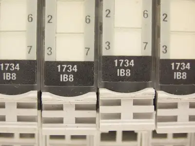 Allen Bradley 1734-IB8 Point I/O 8Pt Digital Input Module 24VDC Ser C Lot of 6