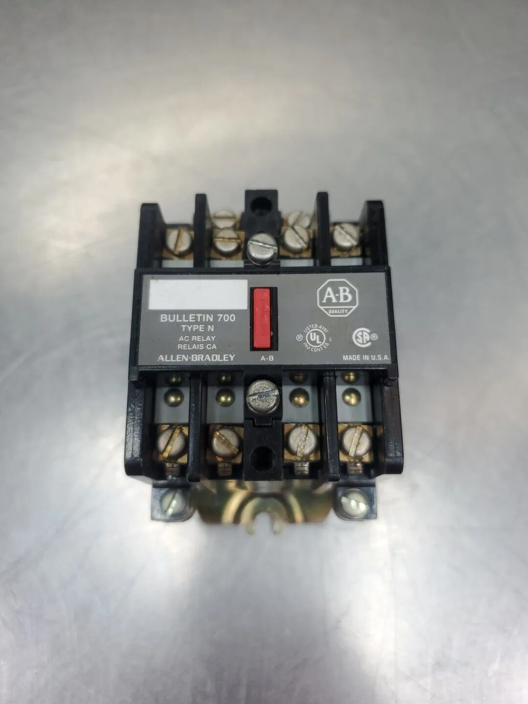 ALLEN BRADLEY 700-N800A1 SER C AC RELAY. 4C-13