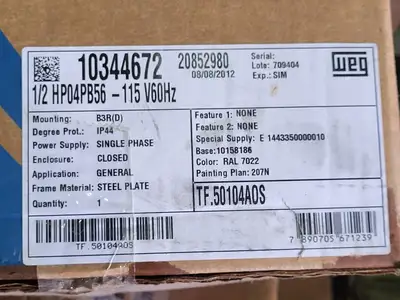 USED WEG TF.50104AOS