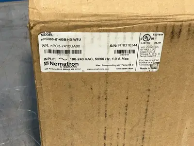 Used NEMATRON NPC37410UA00 / NPC300I74GBHDW7U Automation Control (HMI) Ohio US | HGR 24 #1321544