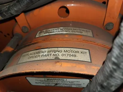 Gleason Reel S28802-43-24-1-CSA Cable Reel 150' - 14 AWG 4 Wire Cable @ 150 FPM