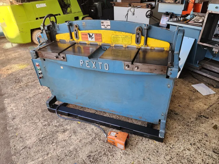 Used PEXTO PH 52-A Power Squaring Shears (Gauge) Minnesota US | INTER-PLANT SALES #1292229