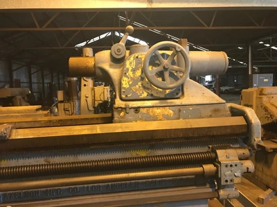 34"/100" AXELSON Sliding Gap Bed Lathe