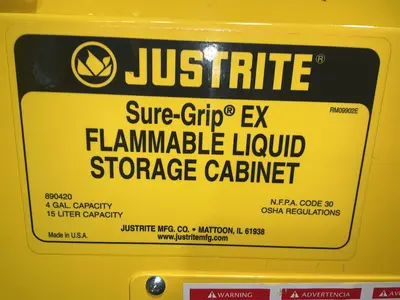 Used JUSTRITE 890420 Cabinets Ohio US | HGR 24 #1460148