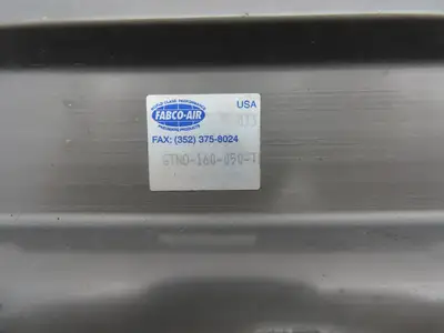 Fabco-Air GTND-160-050-T Pneumatic Tooling Cylinder 50mm Stroke Guided Toolplate