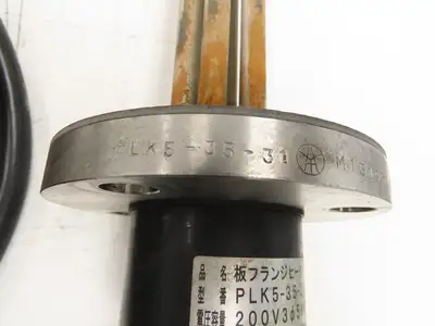 Nippon Stainless Immersion Tank Heater Element 5Kw 200V 3PH 12" Tubes 5" Flange