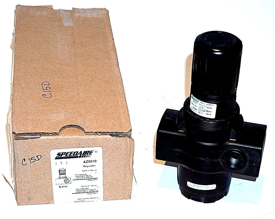 NEW SPEEDAIRE 4ZM10 1" NPT PNEUMATIC REGULATOR