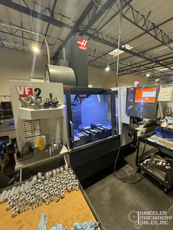 2016 HAAS VF-2 MACHINING CENTERS, VERT., N/C & CNC | Wheeler Machinery Sales