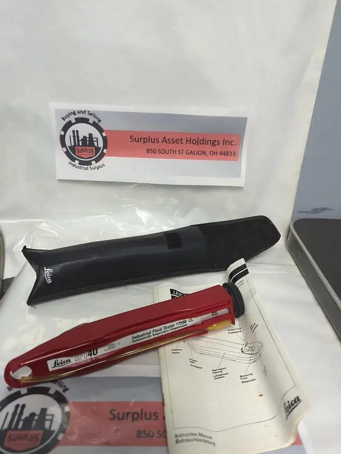 Used LEICA IFT40 Refractometers Ohio US | Surplus Asset Holdings #1265703