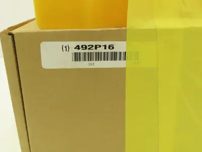ARO 492P16 Foot Pedal Valve Safety Guard Yellow Plastic 114417  Lot of 2