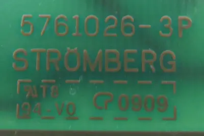 USED ABB STROMBERG 5761026-3P PULSE AMPLIFIER CARD 57610263P