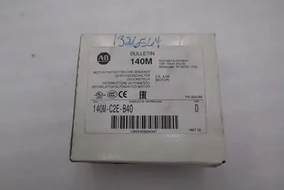 NEW OPEN BOX AB ALLEN BRADLEY 140M-C2E-B40 Standard Magnetic Trip STK H462A