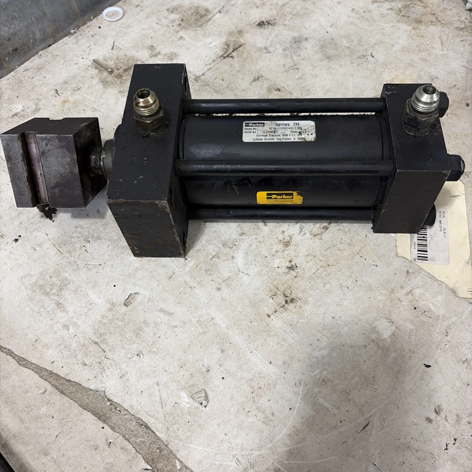 Used Parker 02.50 CJJ2HU14AC 5.000 Cylinders Indiana US | J&J Industrial Supply #1364457