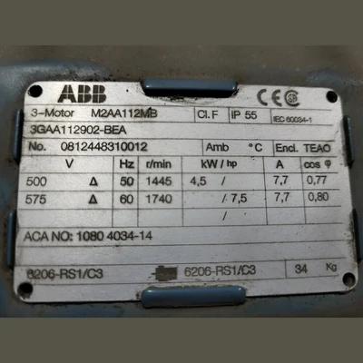USED 2009 ATLAS COPCO GA315