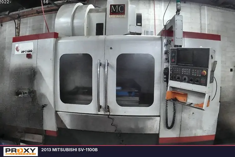 Used 2013 MITSUBISHI SV-1100B Vertical Machining Centers Indiana US | Proxy Equipment #1377583