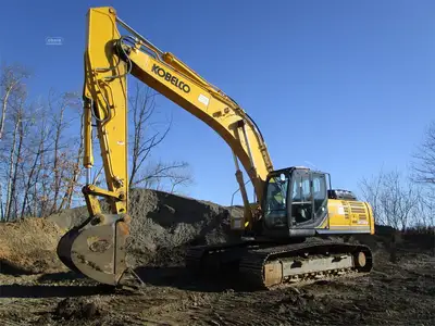 Used 2016 KOBELCO SK350 LC-9E Crawler Excavators | Abele Tractor #1342806