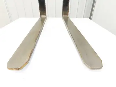 Cascade 7250008 4x42" Class 2 Steel Forklift Forks 16" Carriage 1-Pair 1250X600