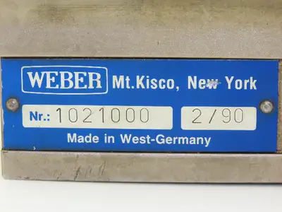 Weber Screwdriving System 1021000 Driver Head and Tube   -Incomplete-