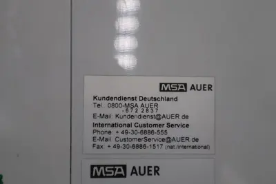 MSA Auer Wandgehäuse WG290 GEB D0742707 STOCK 1387-C