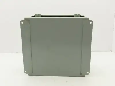 Hoffman A1212CH Electrical Enclosure Hinged 12"H x 12"W x 6" With Back Plate