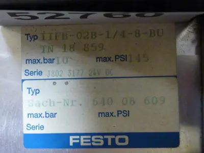 USED FESTO TN 18 859