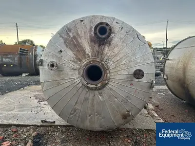 USED Plant Maintenance Service Corp. 1,400 Gal Plant Maintenance Service Receiver Tank, C/S, 75#