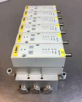 FESTO 6) VPPM-6F-L-1-F-0L10H-V1P-S1 Proportional Control Valve Manifold 6B