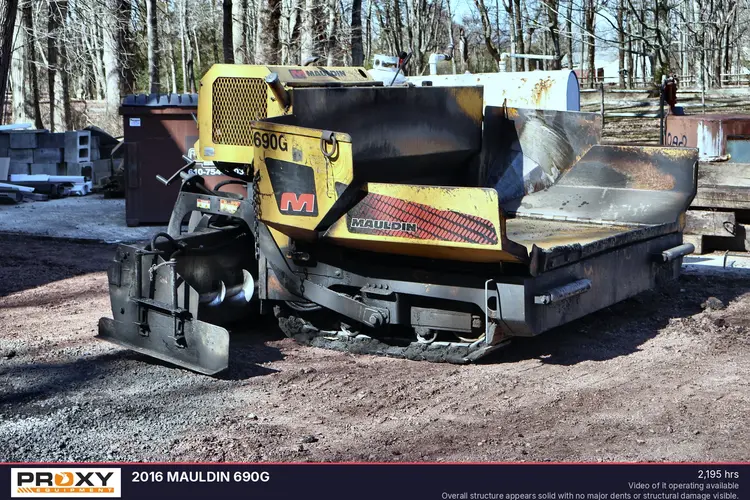 Used 2016 MAULDIN 690G Asphalt Pavers Pennsylvania US | Proxy Equipment #1378130