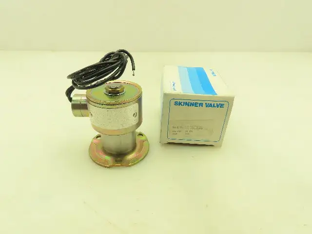 Honeywell Skinner V136CX26 M2343D Solenoid Valve 3-Way 24VDC Twin Disc