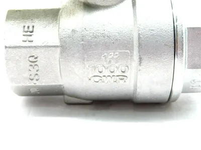 NEW SHARPE VALVES CF8M CONTROL VALVE