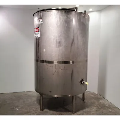 Used 800 Gallon Walker Equipment Sanitary Stainless Steel Insulated Liquid Tank