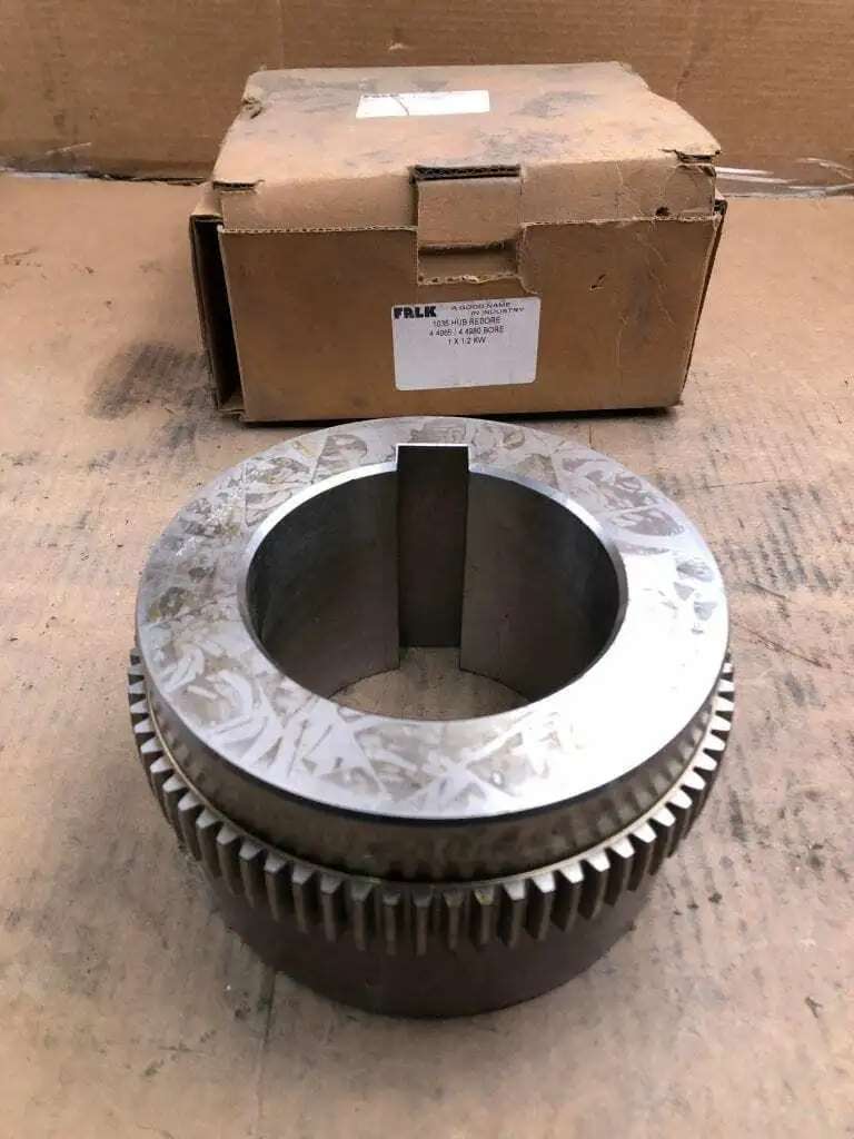 FALK 1035 Hub Lifelign Gear Coupling 4.4980″ Bore / 1 X 1/2 KW -NIB