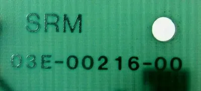 USED SRM 03E-00216-00 CIRCUIT BOARD 03E0021600