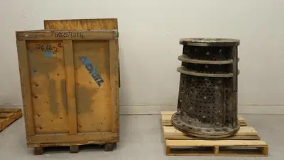 Hymac Compression Cone Assembly For Plug Screw Feeder, 2240, RMA 4950 , New Storeroom Spare
