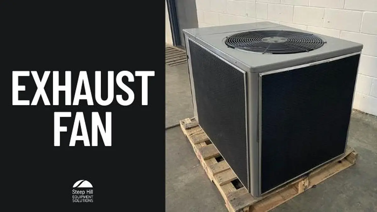 Cold Shot Chillers Exhaust Fan