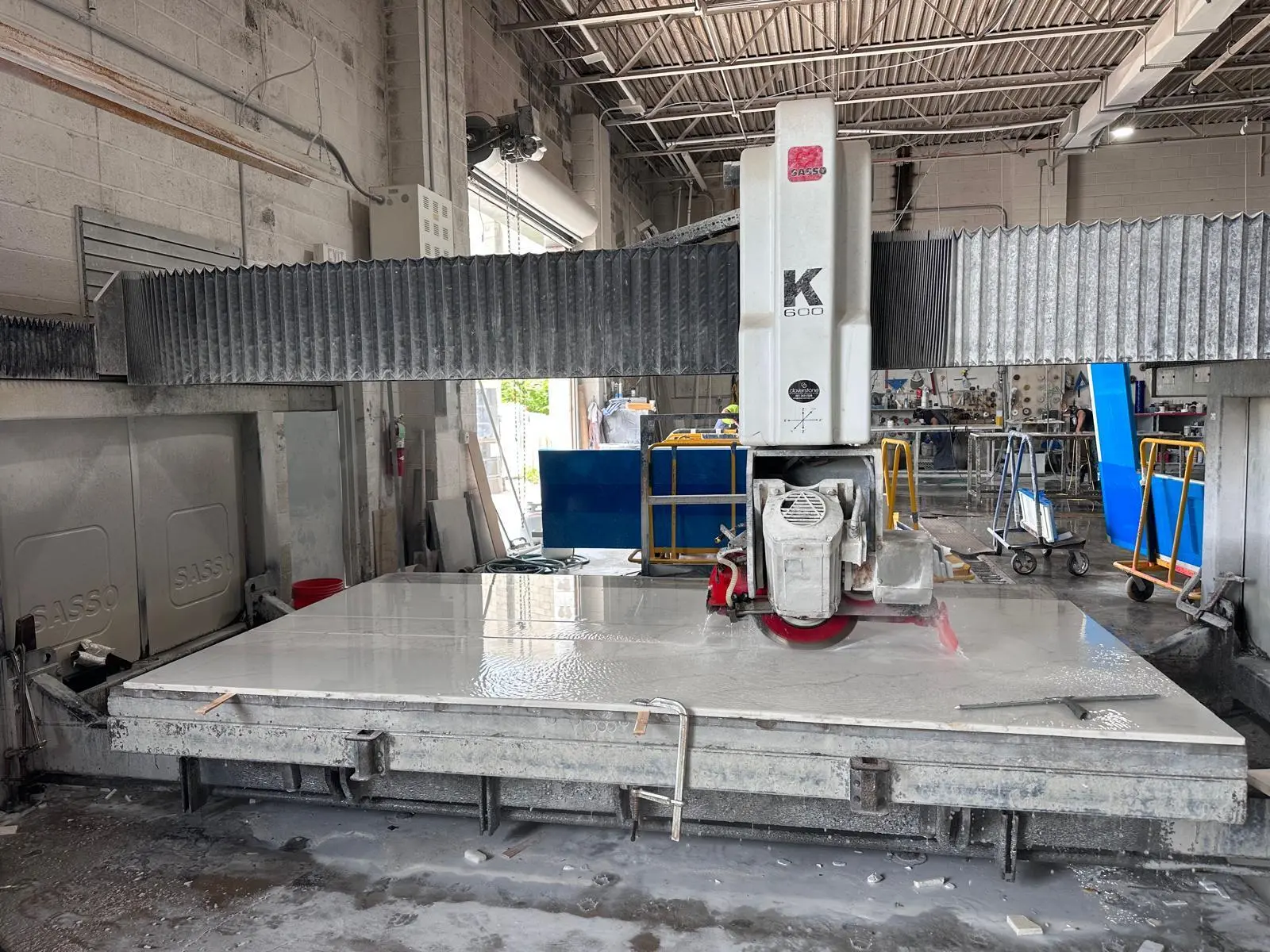 Used 2015 SASSO MECCANICA K600 Stone Equipment Michigan US | STONE EQUIPMENT WAREHOUSE #1348067
