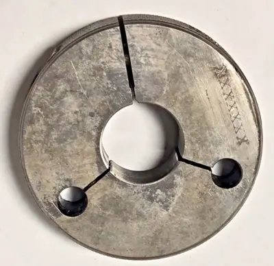 Gauge BORE RING 7/8-80-NS-2A GO PD .8660 Thread Plug Gage