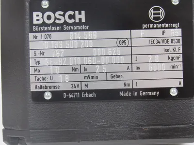 NEW BOSCH SE-B2.010.060-00.000 SERVO MOTOR 0-133-500-200